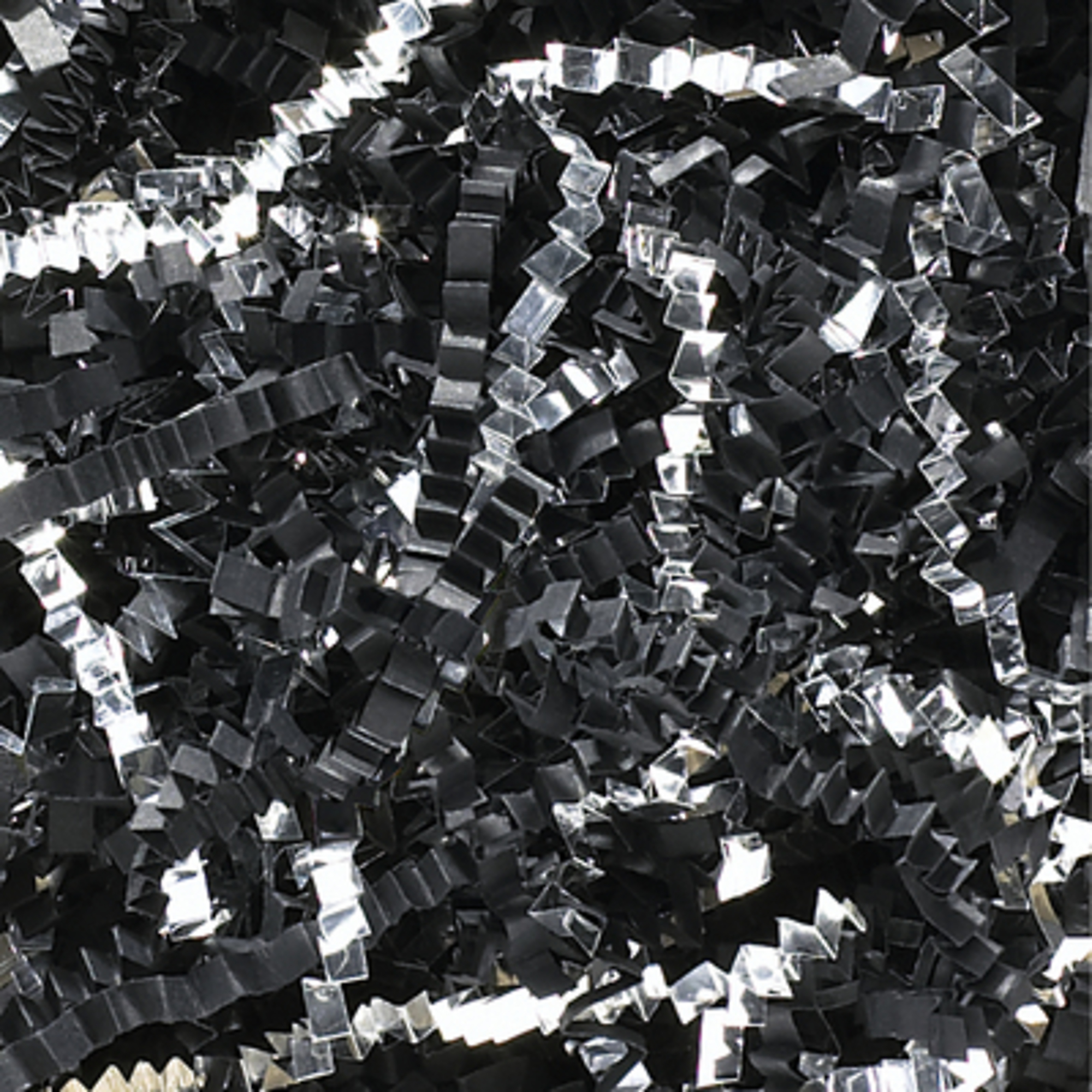 10 lb. BLKSLV Metallic Blend Crinkle 10/CS, Model# CPB10FF